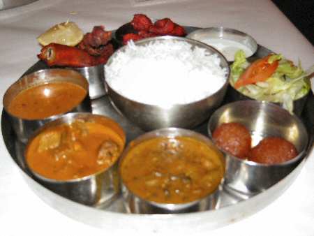 Namaste India Meat Thali © PittsburghIndia.com